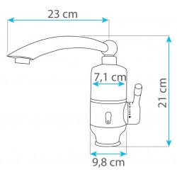 Robinet electric apa calda  Robinet electric apa calda
